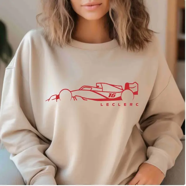 Charles Leclerc Formula One Sweatshirt, F1 Shirt, F1 Two Sides Shirt, Charles Leclerc Shirt, Charles Leclerc Sweater, Charles Leclerc Hoodie