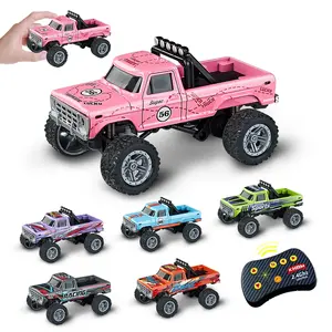 1:64 Scale Remote Control Car, Rc Cars, Directional Control Forward & Backward with Lights, Suitable for Ages 6+, Perfect Holiday Gift Choice