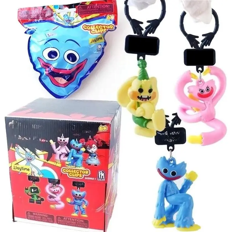 Genuine Capsule Toys Blind Bag Doll Pendant Blue Pink Yellow Cat Enjoyable Hand Puppet Tide Plays Gashapon
