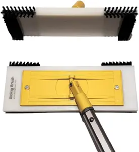 100% Eco-Friendly Vinyl Siding Brush | Nylon Bristle Exterior Cleaning Tool for Stain Removal | Exterior House Cleaner