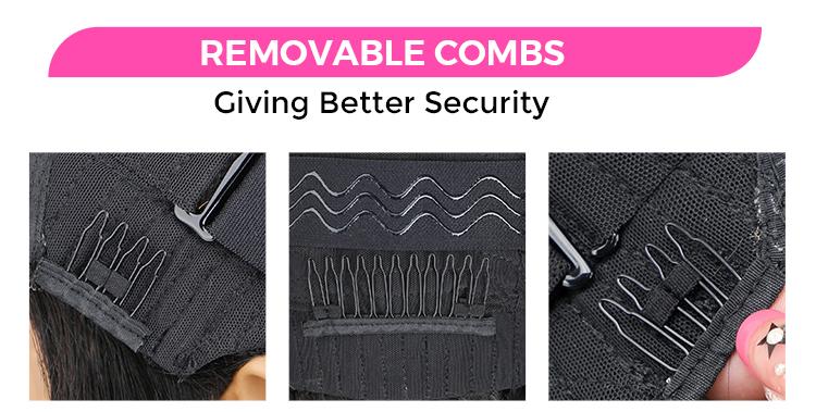 CurlyMe Wear Go 250% Density Pre-bleached 7x5 Pre-cut HD Lace Front Wig Pre-plucked - Natura Black