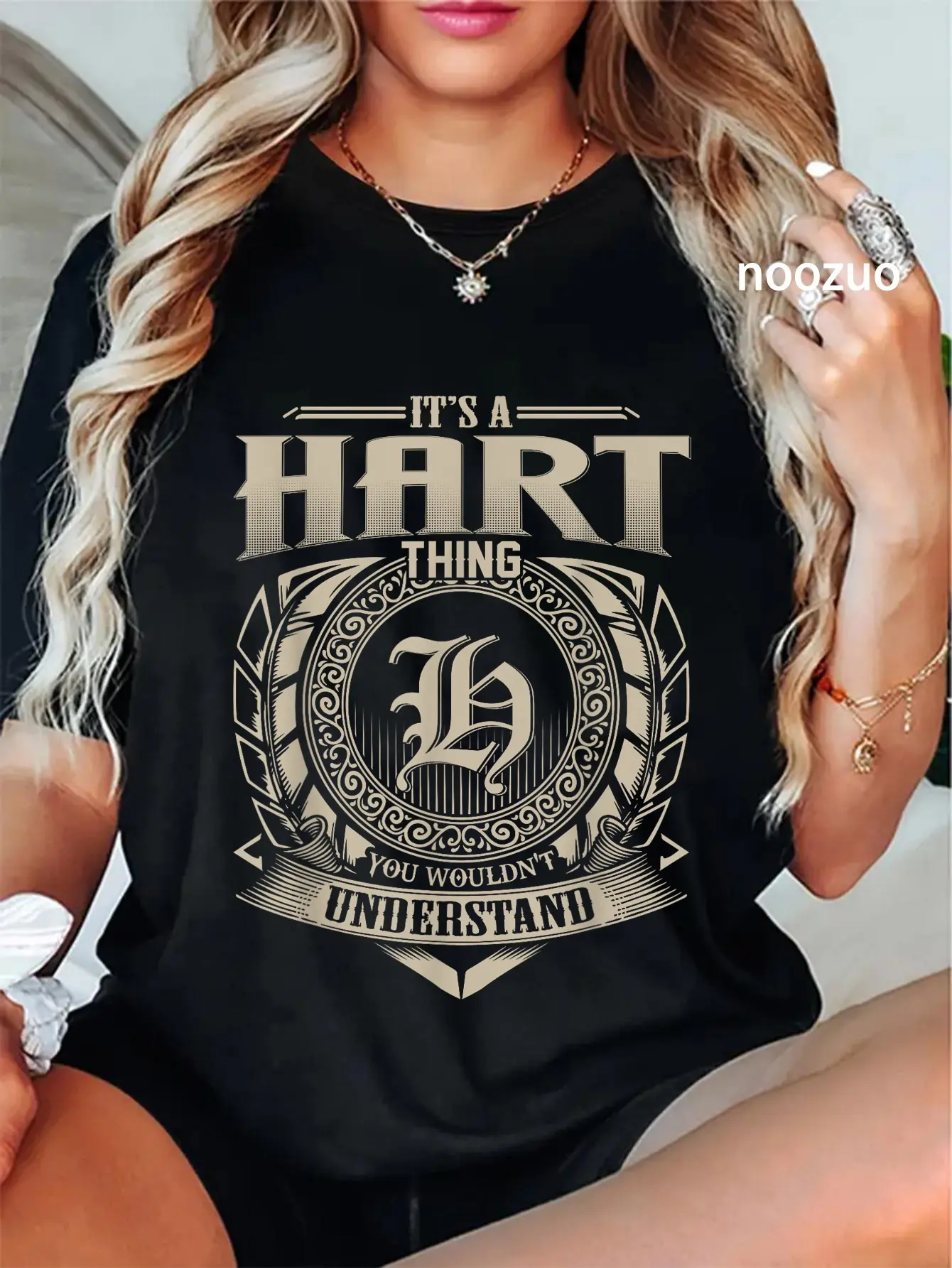 100% Cotton Unisex It's A HART Thing You Wouldn't Understand Name Vintage T-Shirt