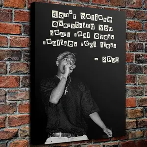 1 Piece Rapper Cool Boy Iconic 2Pac Style Portrait Wall Art with Recycled Wood Frame - 11.8x 15.7inch (30x 40cm ) Urban Music Poster, Tupac Quotes and Signature Appearance, Suitable for Home, Office, Dormitory Decoration - Ready to Hang Hip-Hop, 2D Flat,