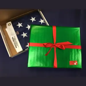 Gettysburg Flag Christmas Edition 3x5' US Battle-Tough - Fully wrapped gift!