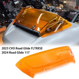 Harley Touring CVO Road Glide FLTRXSE Motorcycle Modified Front Windshield 2023