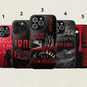Iron Lung 2026 Markiplier Tough Case – Vintage Horror Gamer Phone Cover, Compatible with iPhone X, 11, 12, 13, 14, 15, 16, 17 & more