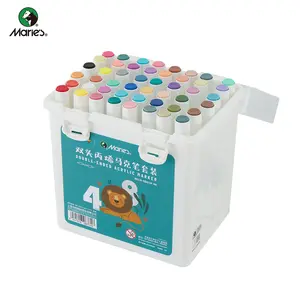 Acrylic Paint Markers, Soft Brush Tip Pens And Markers, Acrylic Paint Pens For Wood, Stone, Canvas, Glass, Fabric, Egg, Rock Painting And DIY Crafts Art Supplies