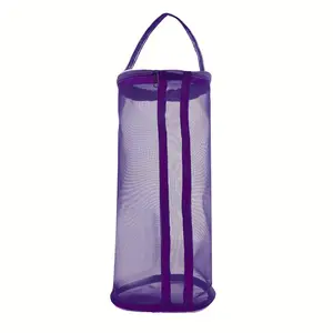 Handmade Crochet Hook & Yarn Storage Bag, Durable Mesh Yarn Organizer, Ideal Knitting Hook Storage Solution, Craft Supplies Holder