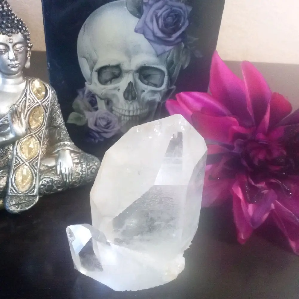 Phantom Clear Quartz Multiple Terminated Point from Brazil