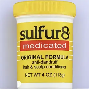 SULFUR8 Medicated Anti-Dandruff Hair & Scalp Conditioner, 4 oz Haircare Treatment for Youth Hair Health
