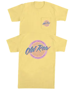 Old Row - Circle Logo Pocket 90s graphic tees