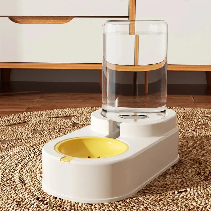 🐶🐱 2L Automatic Food & Water Dispenser – Easy Feeding, Happy Pets