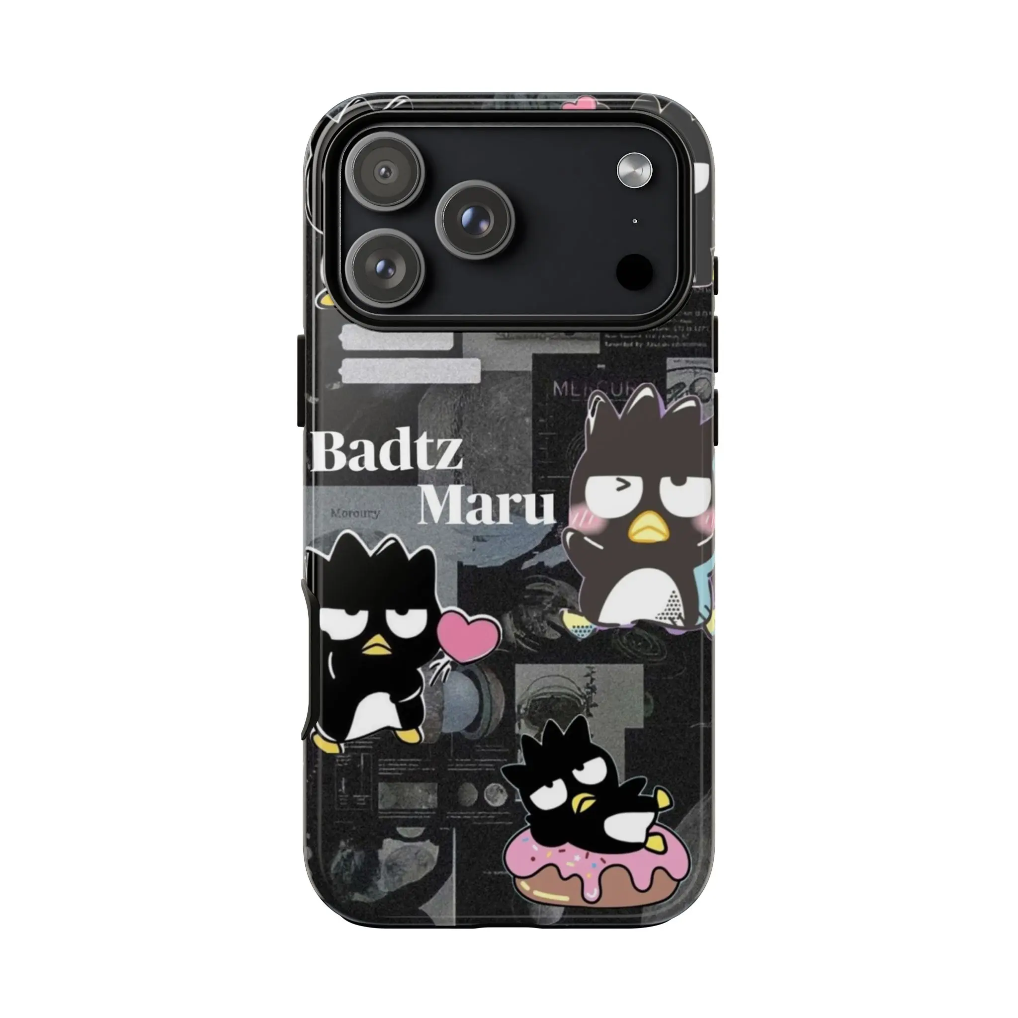 Sanrio Badtz - Maru iPhone Case –  Penguin, Phonecase for 17 16 15 14promax - Gift