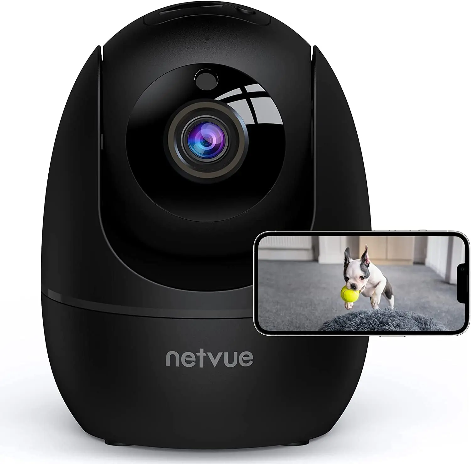 PetGuardianView - 1080P WiFi Pet Camera with AI Detection