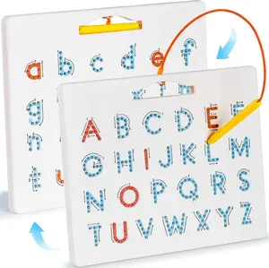 Magnetic Alphabet Tracing Board – Double Sided ABC Writing Practice Toy for Preschool Kids, Educational Learning Gift