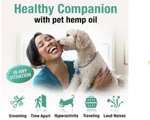 Оil for Dogs Cats - Helps Pets with Аnxiеty, Pаin, Strеss, Slееp, Аrthritis
