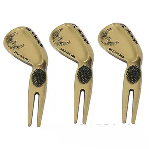 2026 Golf Green Fork Metal Club-Shaped Repair Fork Zinc Alloy Trimming Tool Accessories Zinc Alloy Green Fork