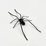 Halloween Spider Fridge Magnet, Fun Spider Design Decoration, Removable Indoor/Outdoor Magnetic Decals for Refrigerator, Garage Door, or Car