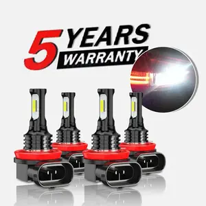 Fit Chevy Silverado 1500 2500 HD Crew Cab Pickup 2022-2024 LED Headlight Bulbs