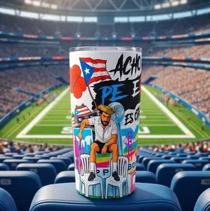20 oz Puertorican tumbler