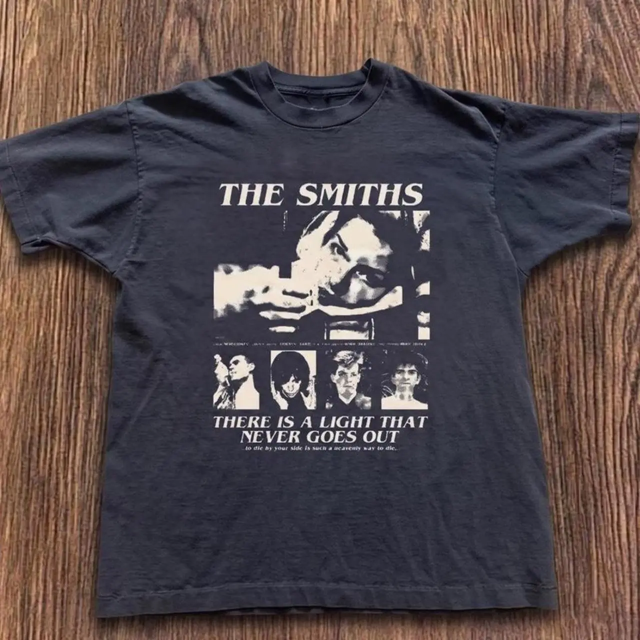The Smiths "There Is A Light That Never Goes Out" graphic tee