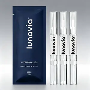3PCS Lunavia Antifungal Pen , UNDECYLENIC ACID 25%-Cures Most Athlete's Foot Jock ltch, and Ringworm