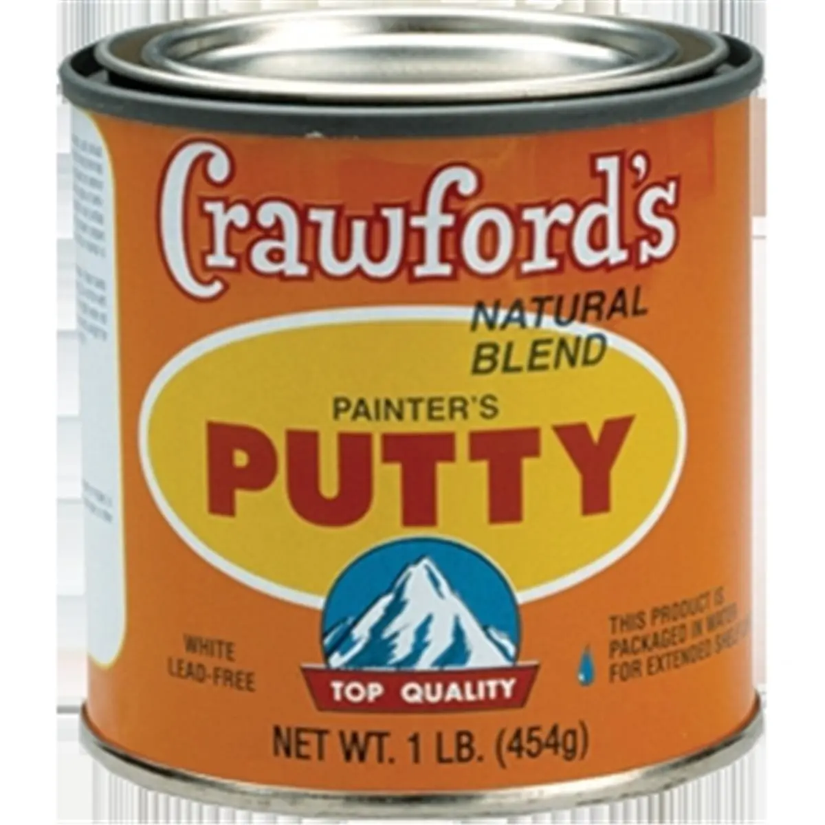 212 MAIN Crawfords 31604 Solid Painter’s Putty, 1 Qt Natural Blend Ready-to-Use Water-Packed Wood Repair Putty for Interior Home Improvement, Hole Filler for Asbestos & Lead and Lead Compounds Projects