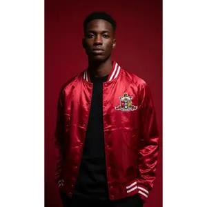 Kappa Alpha Phi Fraternity Satin Jacket