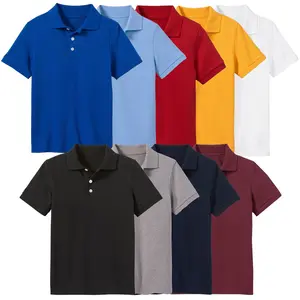 5-Pack School Uniform Tagless Polo TShirt for Little Boys & Big Boys