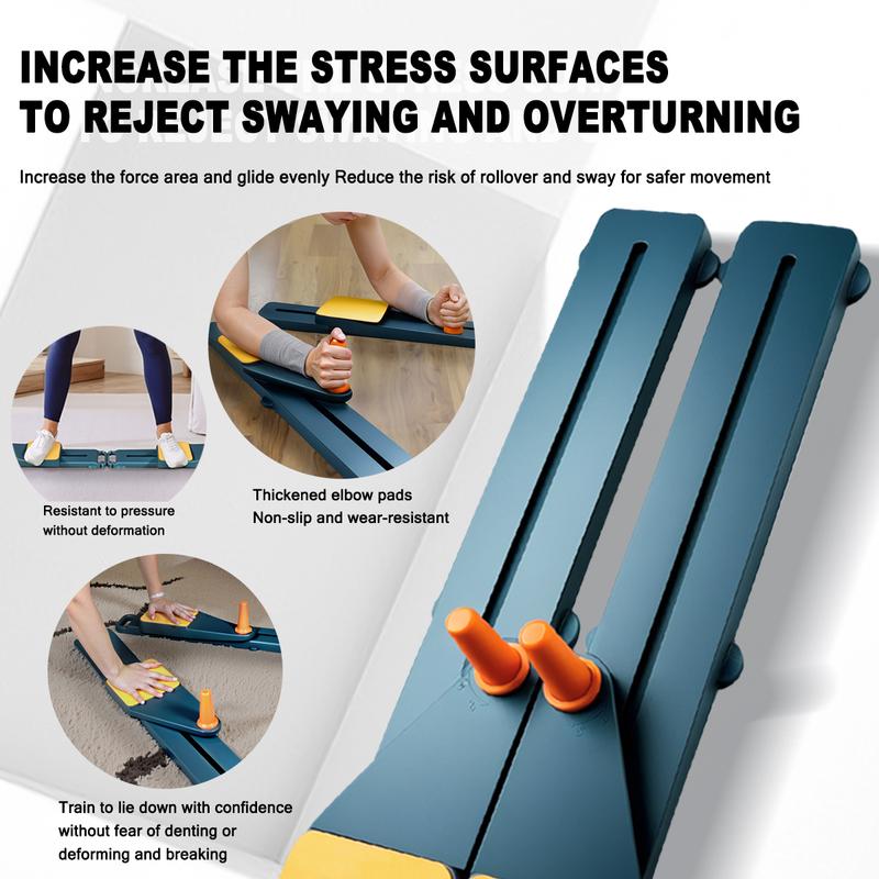 PHAGATT Leg, Belly and Arm Exerciser, Full Body Workout Machine, Multi-purpose Exercise Board, Home Workout, 330 LBS Weight Bearing.