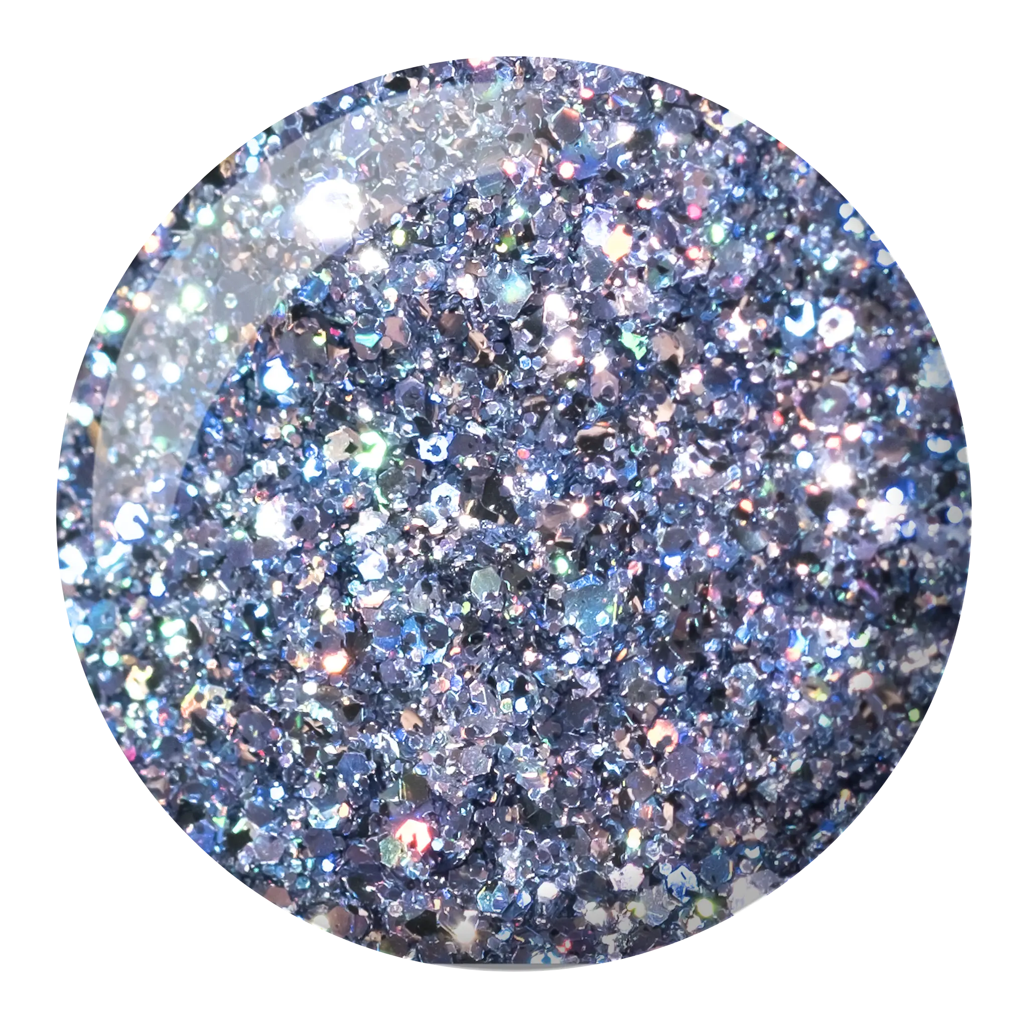 DND Gel Polish DIVA #295 High Society Silver