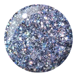 DND Gel Polish DIVA #295 High Society Silver