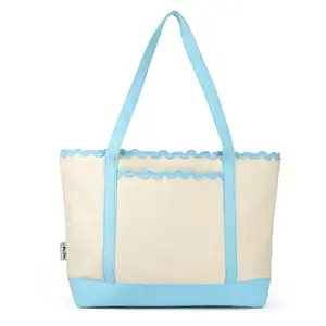 Women's Court to Coast Tote Light Blue