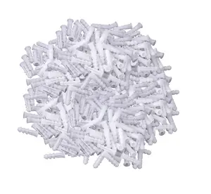 200 count  Plastic Drywall Wall Anchors (Screws No Included),Bulk Pack #7x1