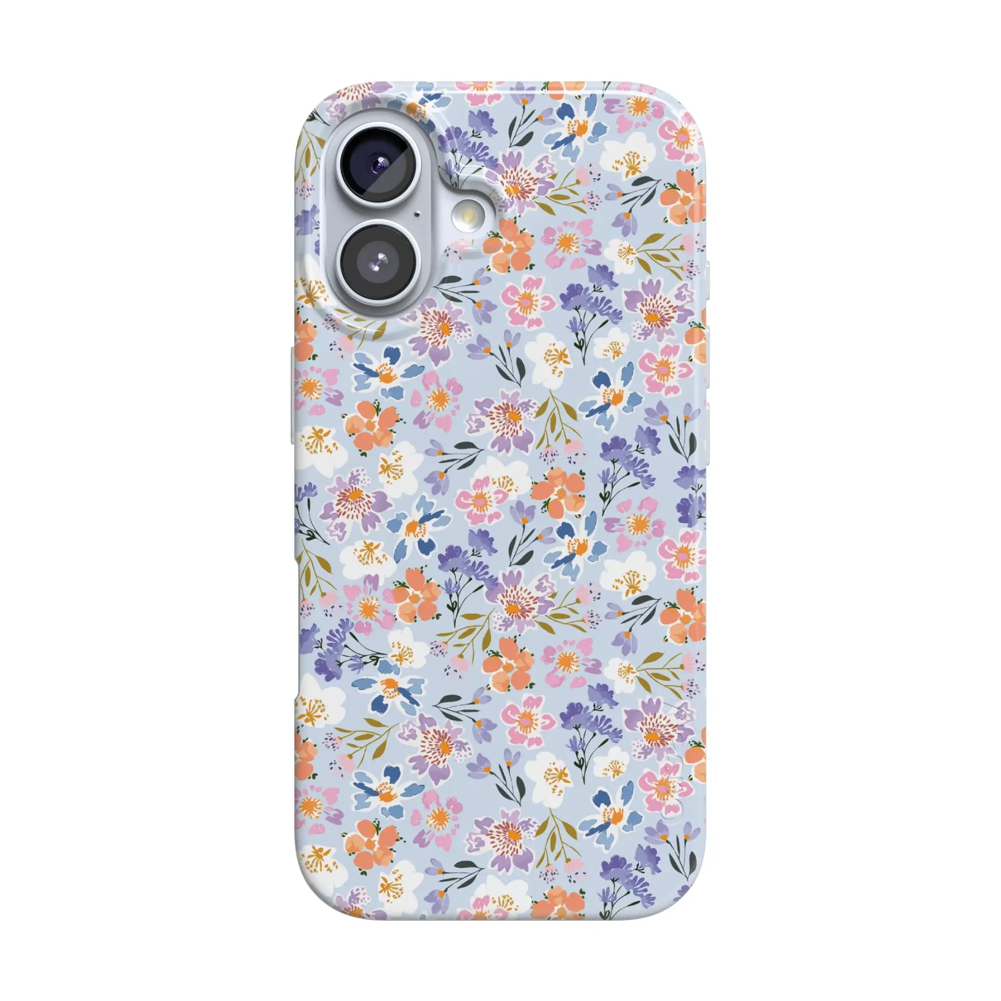 Casely iPhone 17 Case | Poppy Meadows | Pastel Floral | Compatible with MagSafe | Classic Ultra Thin Design