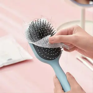 50pcs Air Cushion Comb Airbag Comb Hair Cleaning Net, Cleaning Supplies