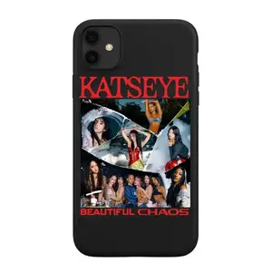 Beautiful Chaos Kpop Tour 2026 Concert Merch Katseye Custom Tough Smartphone Case - Polycarbonate, Trendy Metalcore Aesthetic, Rugged Shockproof Protective Accessory for iPhone 11,12,13,14,15,16,17 Pro Max, Air Cellphone Devices