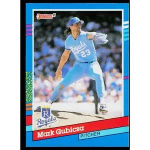 Mark Gubicza 1991 Donruss #145 Kansas City Royals