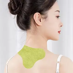 Wormwood Cervical Patch, Natural Herbal Knee, Shoulder and Neck Heat Patch for Relieving Knee, Back, Neck and Shoulder Pain and Muscle Aches and Pains Hot Moxibustion Wormwood Patch (72) Gentle