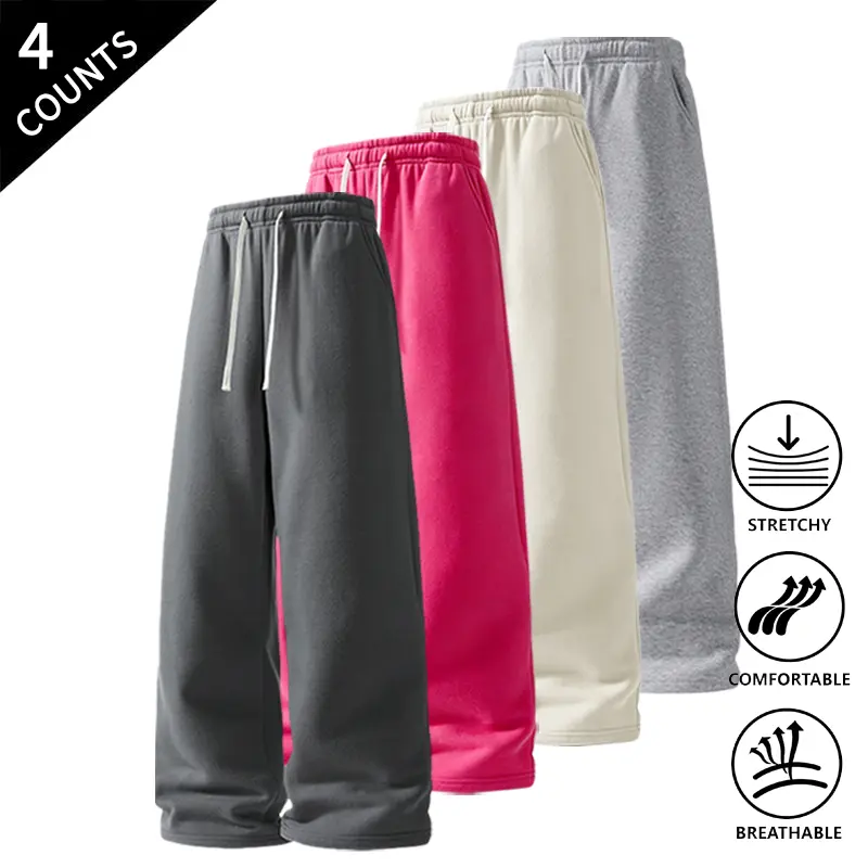 Dark gray + rose red + apricot color + light gray