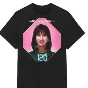 Squid Game Season 2 Player 120 T-Shirt, Graphic Tee, K-Drama Shirt, Squid Game Merch, Anime Fans