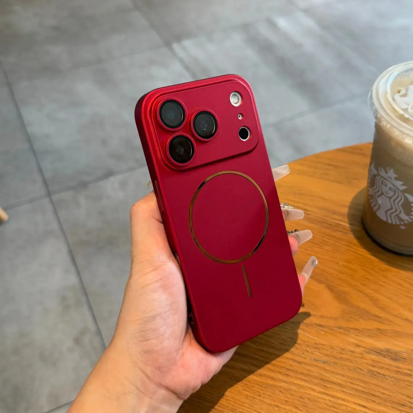 Premium magnetic phone case compatible with iPhone 17, 16, 15, 14, and 13 series; features full-edge protection against drops and wear. Tailor-made for the iPhone 17 and available in a variety of colors, it makes an excellent gift.