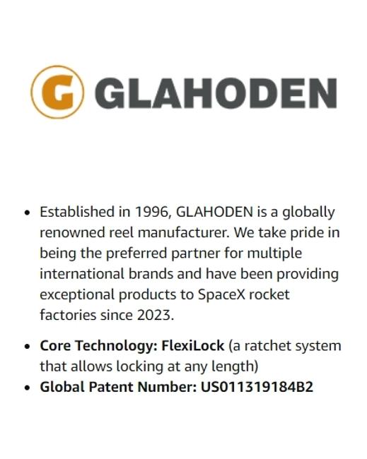 GLAHODEN Upgraded Retractable Garden Hose Reel, 1/2 Inch x 130 ft Wall Mounted Hose Reel, Heavy Duty Garden Hose Reel with 9 Patterns Nozzle, Any Length Lock, Upgraded Slow Return System and 180° Swivel Bracket Automatic Watering Devices