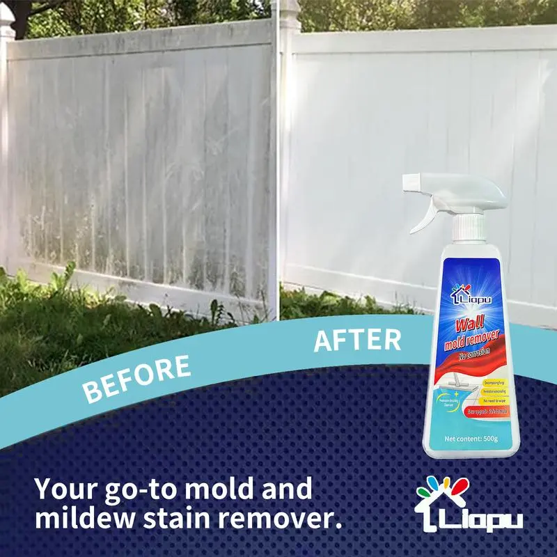 LIAPU High-efficiency mildew remover, universal indoor and outdoor cleaner, no need to rinse LIAPU High-efficiency mildew remover, universal indoor and outdoor cleaner, no need to rinse