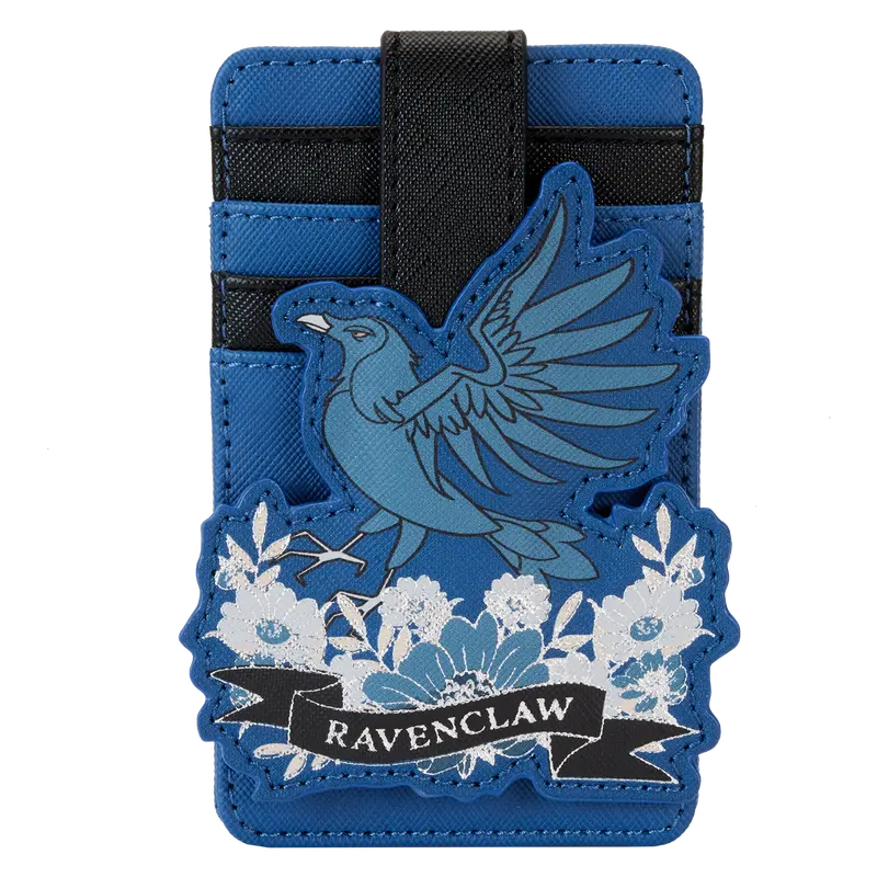 Harry Potter Ravenclaw House Floral Tattoo Card Holder