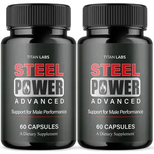 (2 Pack) SteelPower support Supplement, Steel Power (120 Capsules)