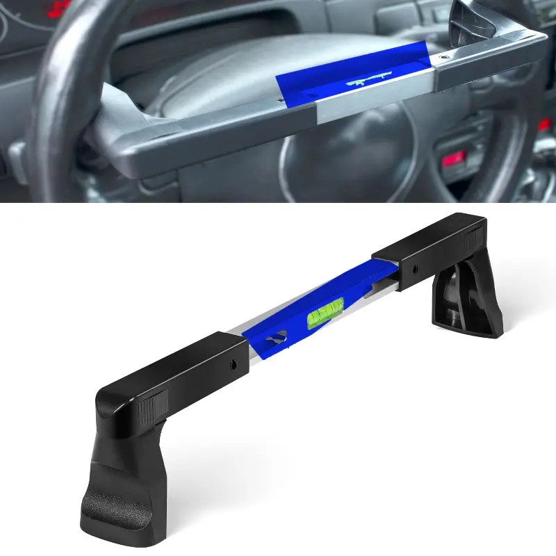 Steering Wheel Level Alignment Tool - Steering Wheel Level Bar Tool - Universal Use for Passenger Cars, Vans & Trucks with Steering Wheel Internal Diameter 270mm-340mm, Spring-Loaded