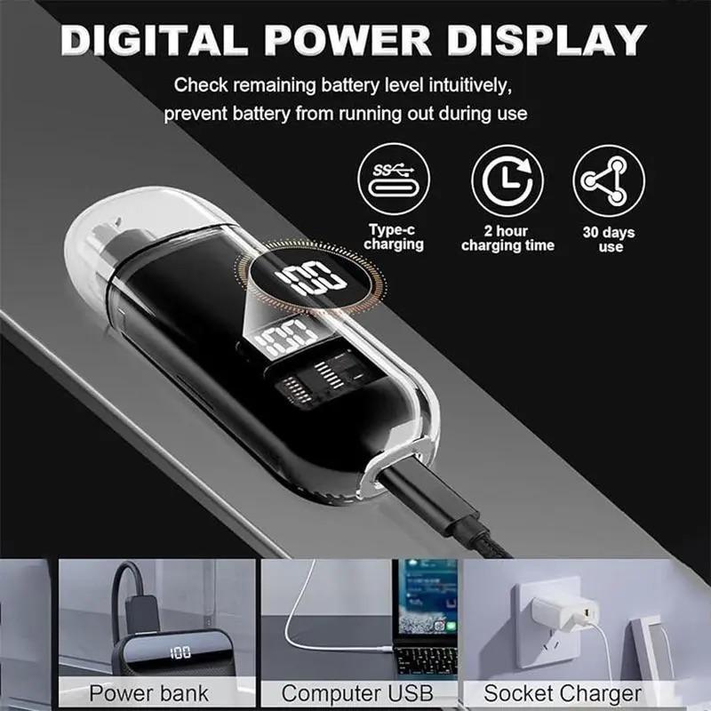 USB Rechargeable Nose Hair Trimmer, Electric Nose Hair Trimmer, Nose Hair Shaver, Personal Care Appliances for Men & Women