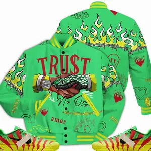 Ja 3 Jurassic Park Explorer Outfit Varsity Jacket, Snake Trust No One Drip Unisex T-Shirts To Match Sneakers Streetwear