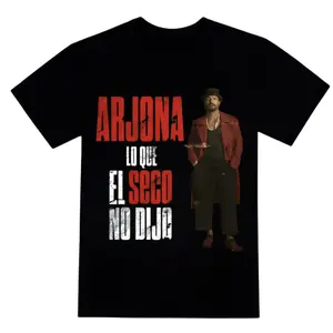 Ricardo Arjona Lo Que El Seco No Dijo Tour 2026 Shirt, Latin Pop Music Graphic , Concert Fan TShirt for Woman And Man Fans